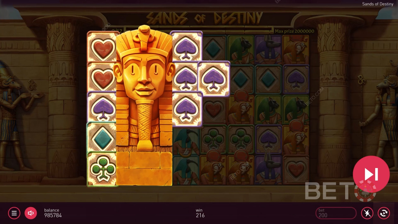 Sands of Destiny Überprüfung durch BETO Slots