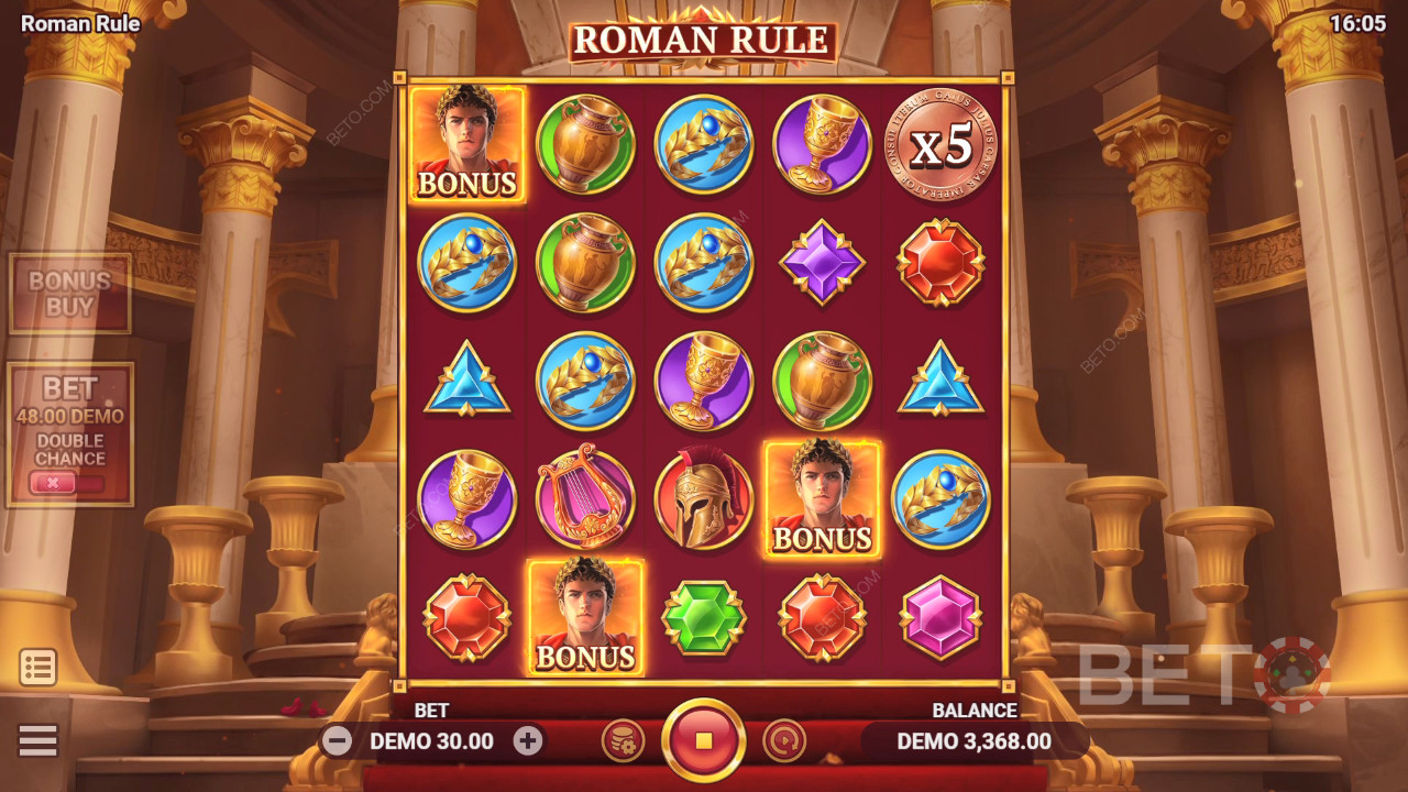 Römische Herrschaft Überprüfung durch BETO Slots
