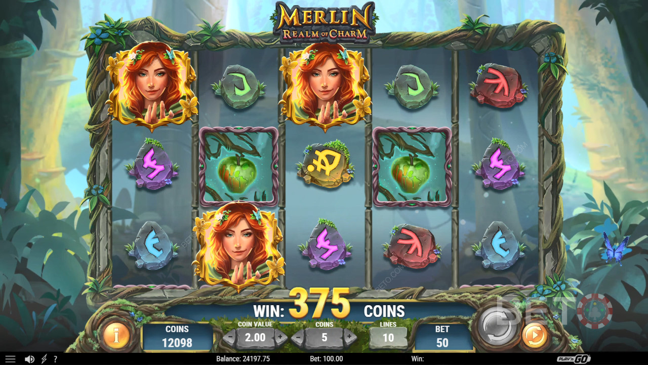 Merlin Realm of Charm Überprüfung durch BETO Slots