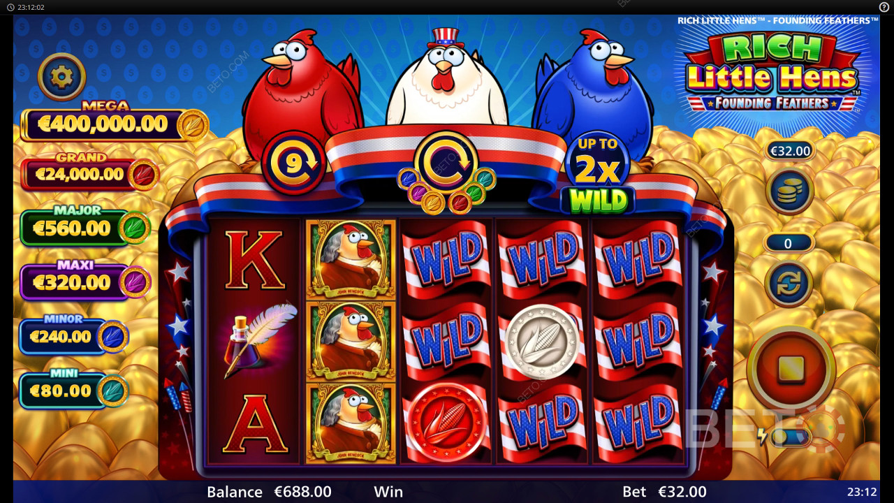 Rich Little Hens Founding Feathers Kostenlos Spielen