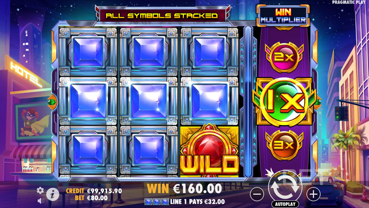 Gewinnen Sie das 375-fache Ihres Einsatzes im Edelstein-Slot!
