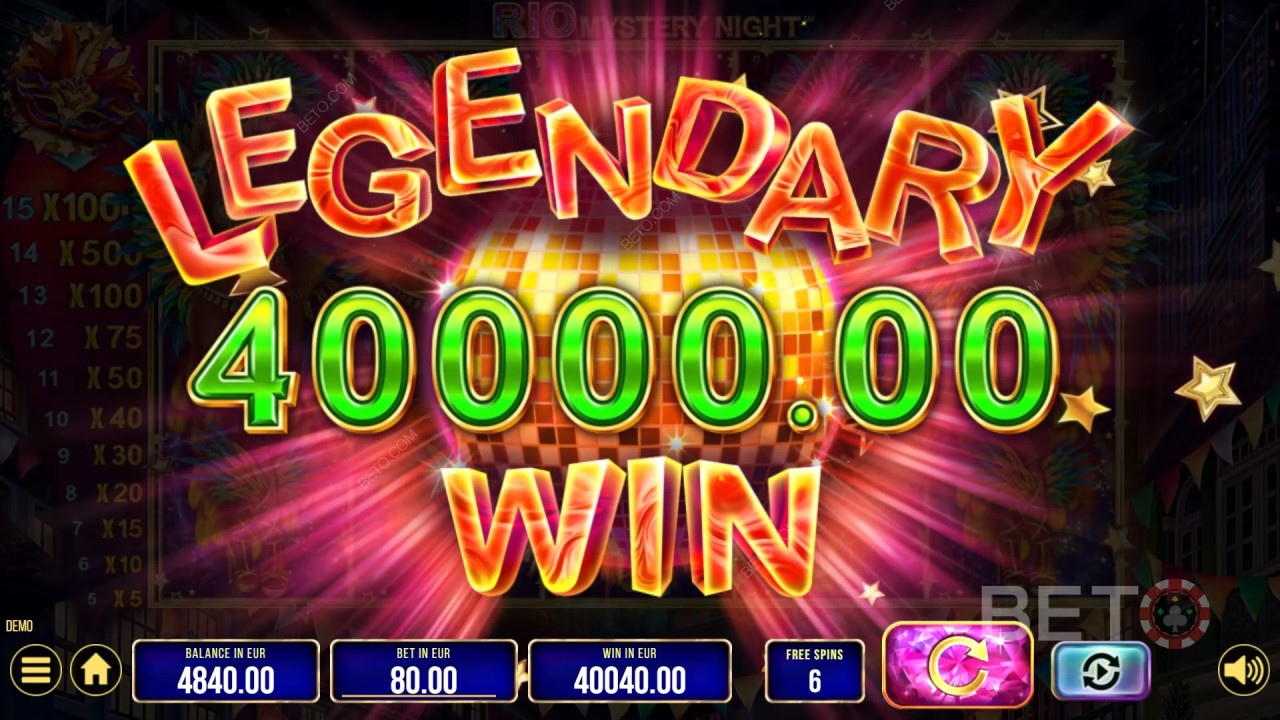 Rio Mystery Night Überprüfung durch BETO Slots