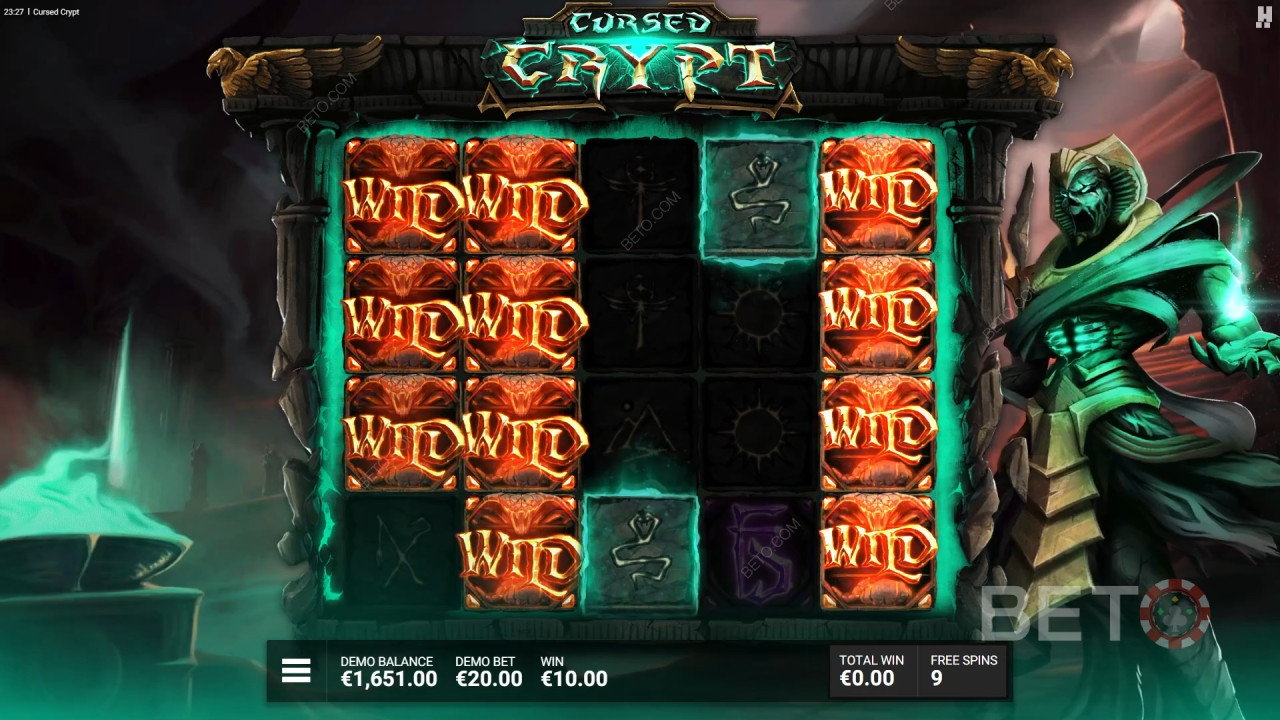 Verfluchte Krypta Überprüfung durch BETO Slots