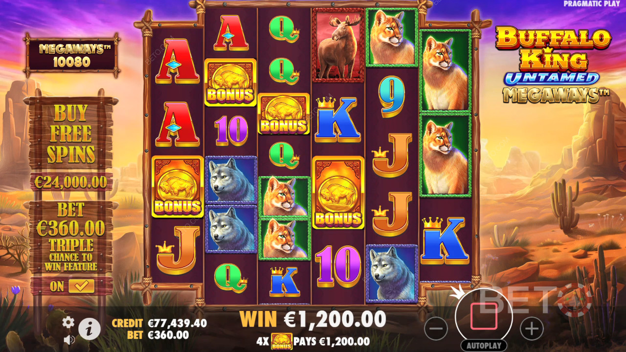 Buffalo King Ungezähmte Megaways Überprüfung durch BETO Slots