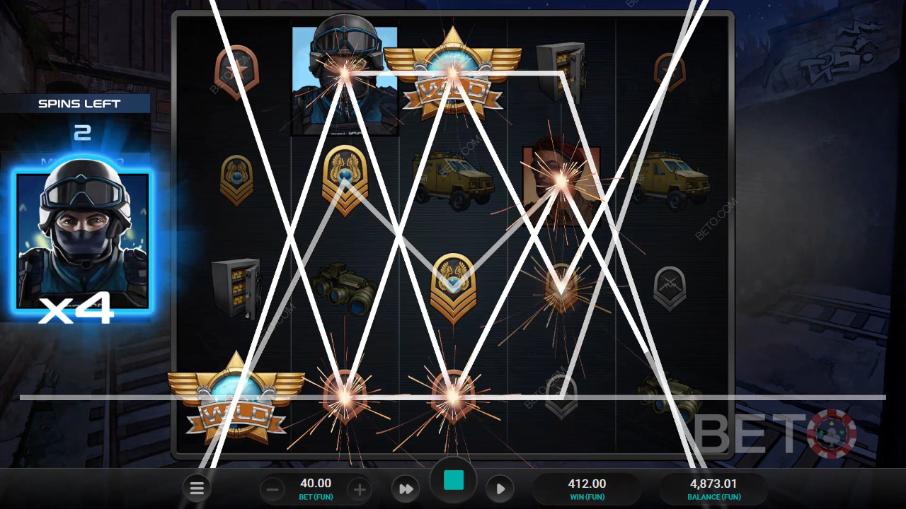 Tactical Force Überprüfung durch BETO Slots