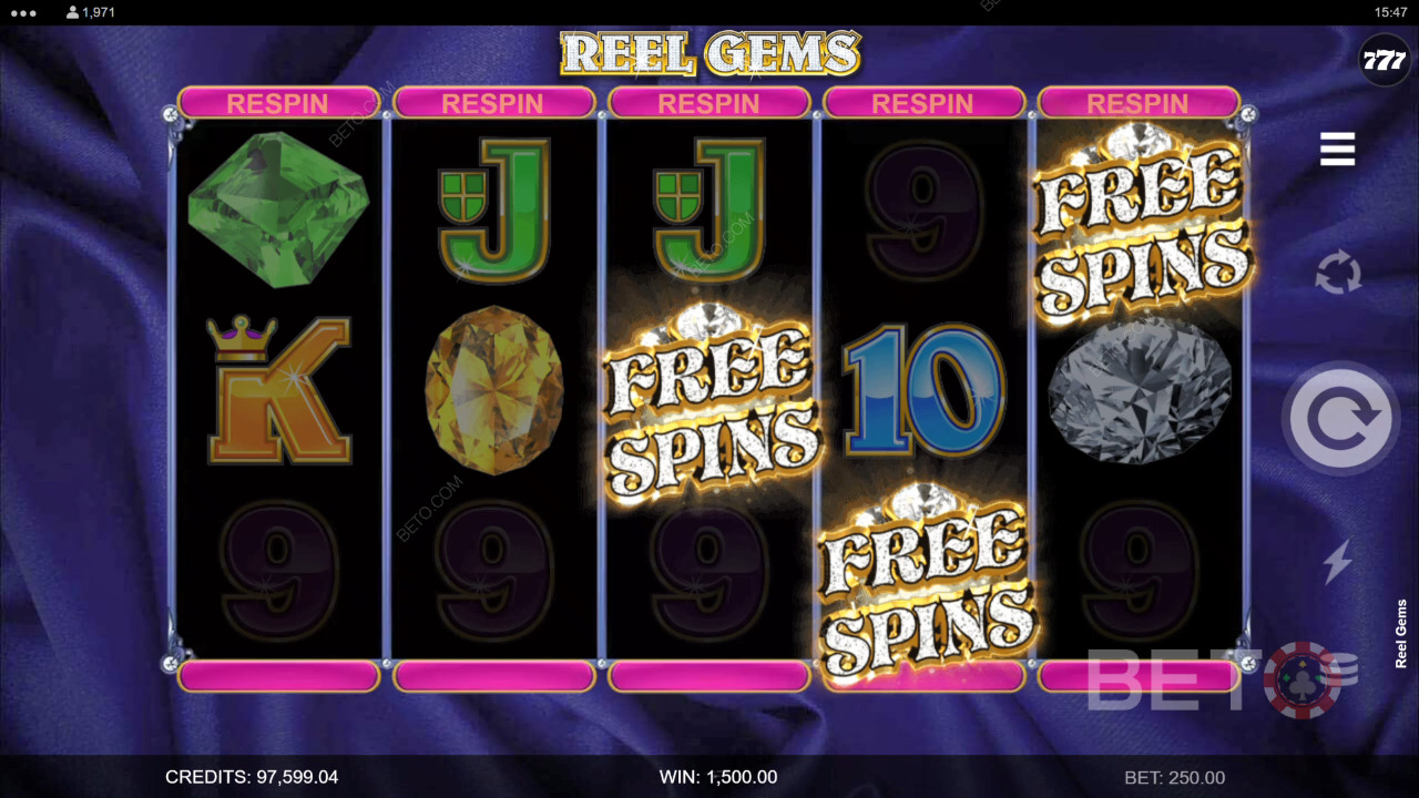 Reel Gems Überprüfung durch BETO Slots