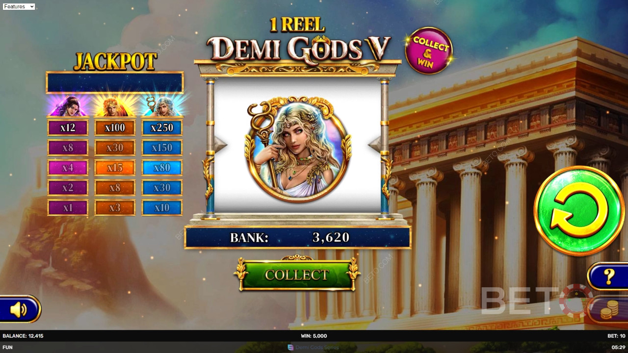1 Reel - Demi Gods V Kostenlos Spielen