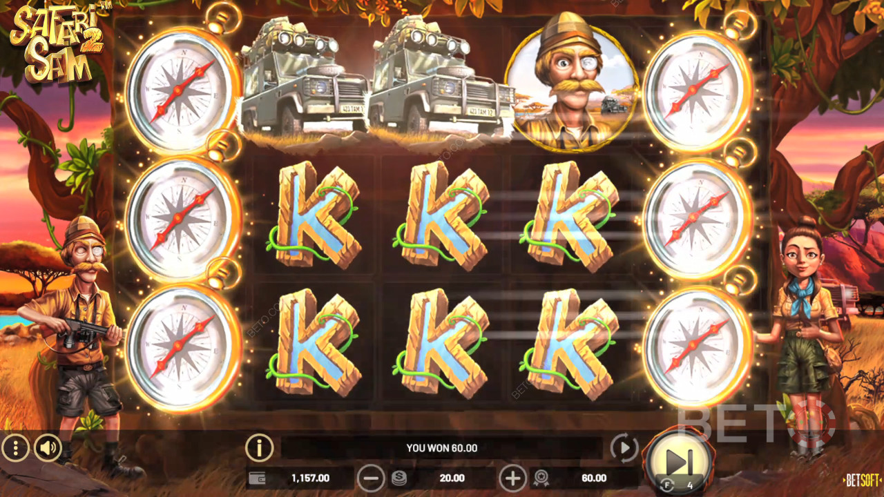 Safari Sam 2 Überprüfung durch BETO Slots