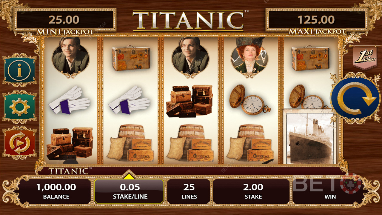 Genießen Sie ein großes Abenteuer mit dem Titanic Online Slot in einem von BETO empfohlenen Online Casino