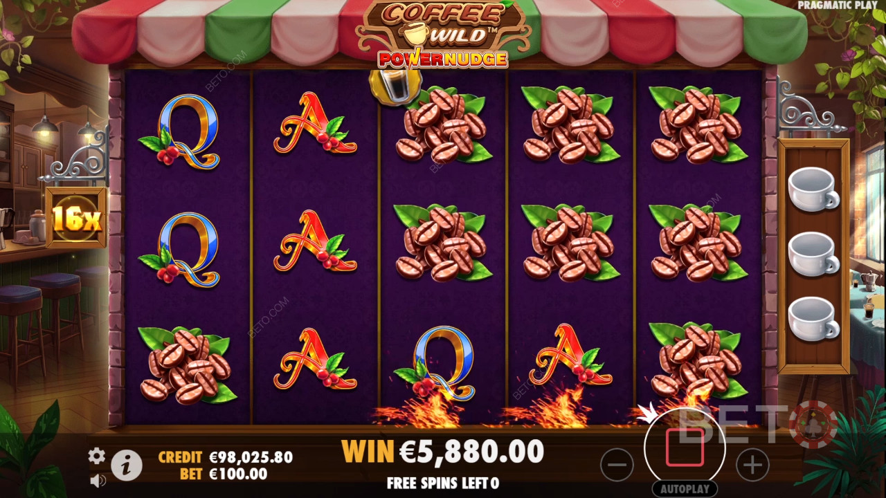 Coffee Wild Spielautomat - Endgültiges Urteil