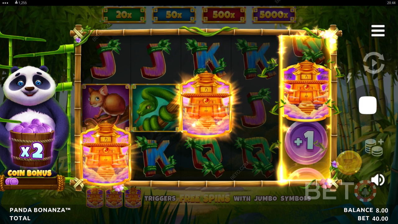 Panda Bonanza Überprüfung durch BETO Slots