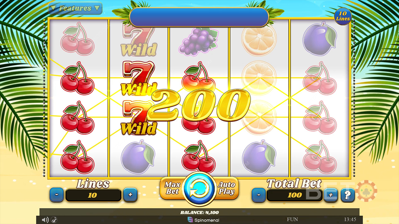 100 Juicy Fruits Überprüfung durch BETO Slots
