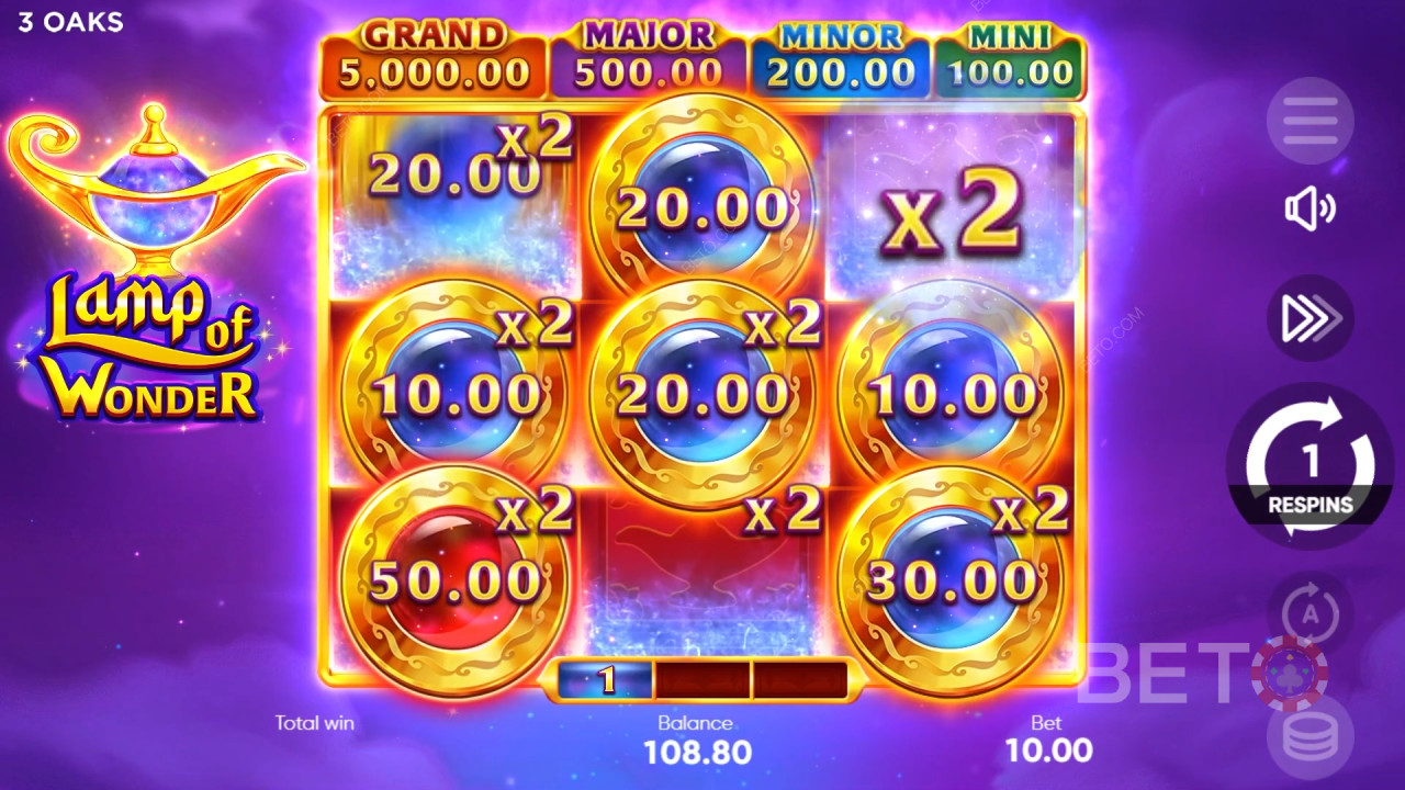 Lamp of Wonder Überprüfung durch BETO Slots