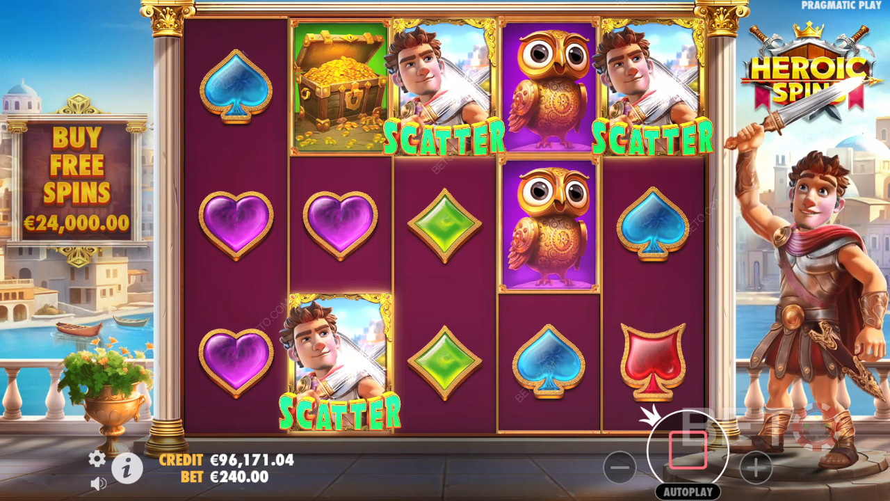 Heroic Spins Überprüfung durch BETO Slots