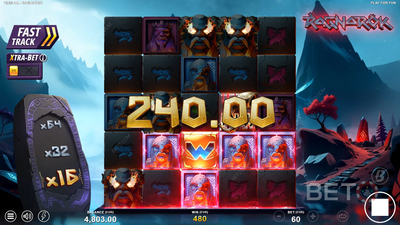 Gewinnen Sie das 10.000-fache Ihres Einsatzes beim Ragnarok Slot Online!