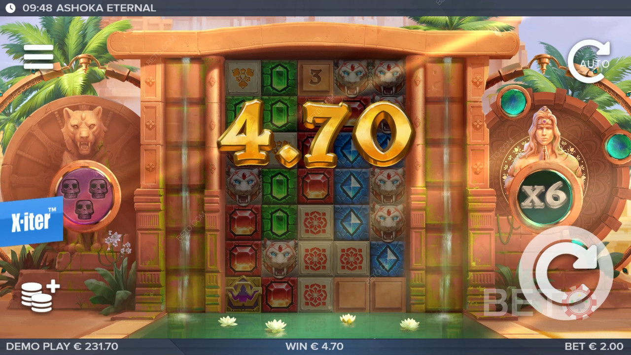 Die Bonusfunktionen in Ashoka Eternal werden erklärt von ELK Studios