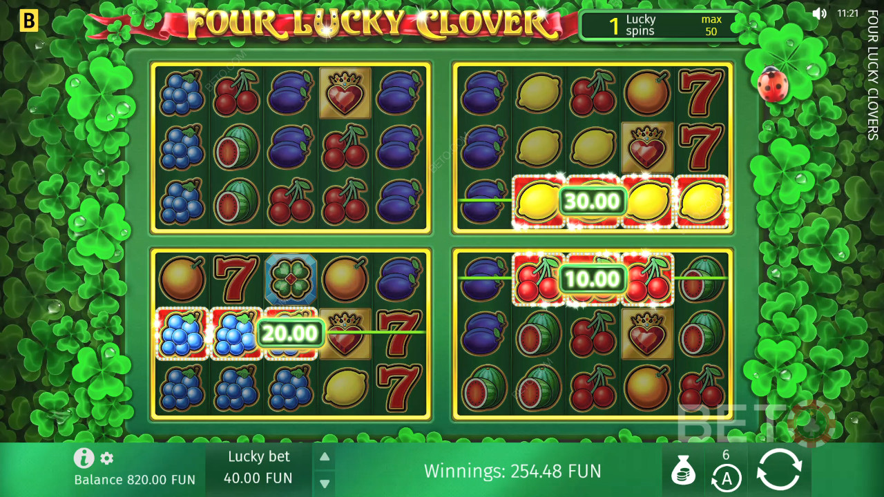Four Lucky Clover Kostenlos Spielen