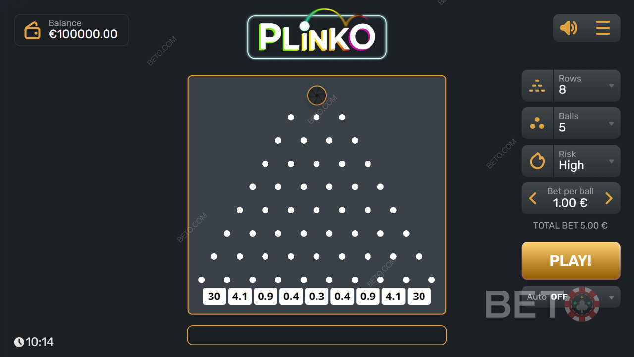 Bonusfunktionen in Plinko von Gaming Corps erklärt