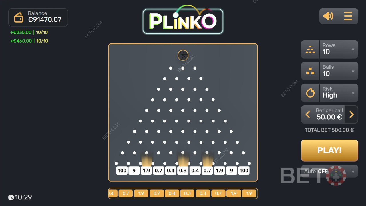 Plinko Slot - Unser Urteil