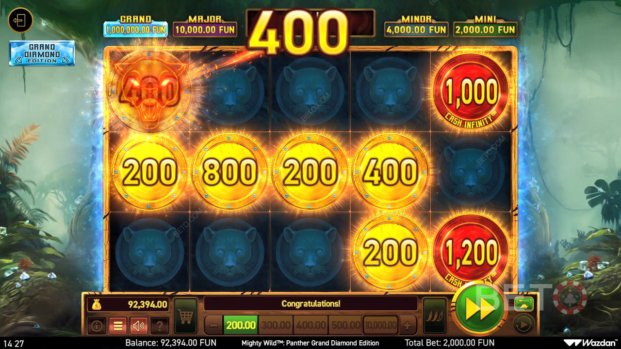Mighty Wild: Panther Grand Diamond Edition: Ein Spielautomat Sollten Sie ihn drehen?