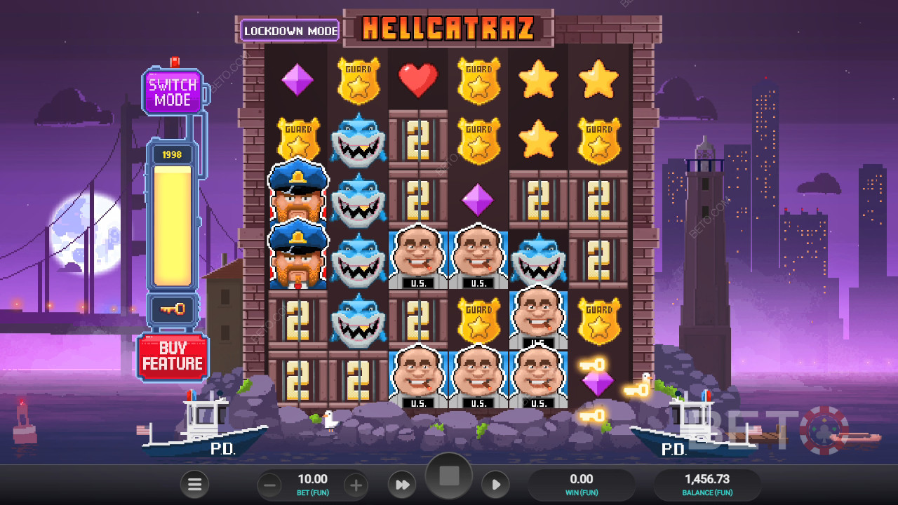 Hellcatraz Überprüfung durch BETO Slots