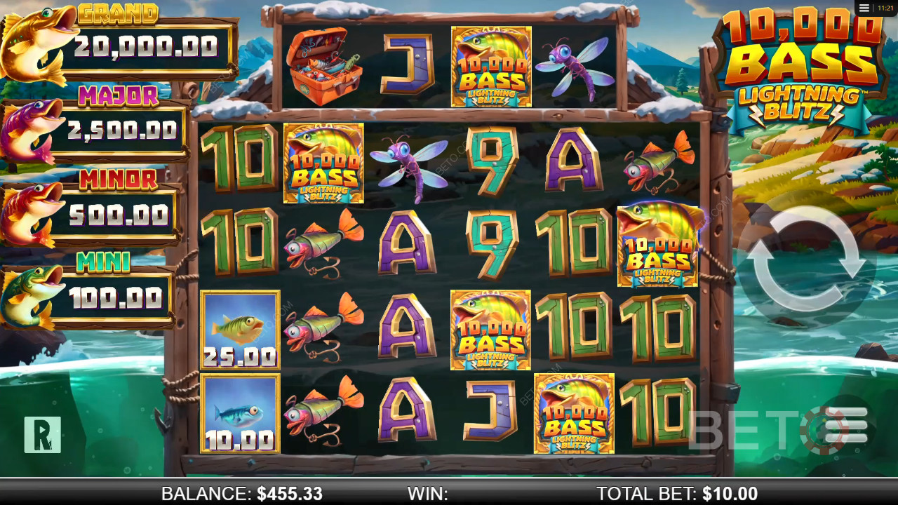 10,000 Big Bass Lightning Blitz Kostenlos Spielen