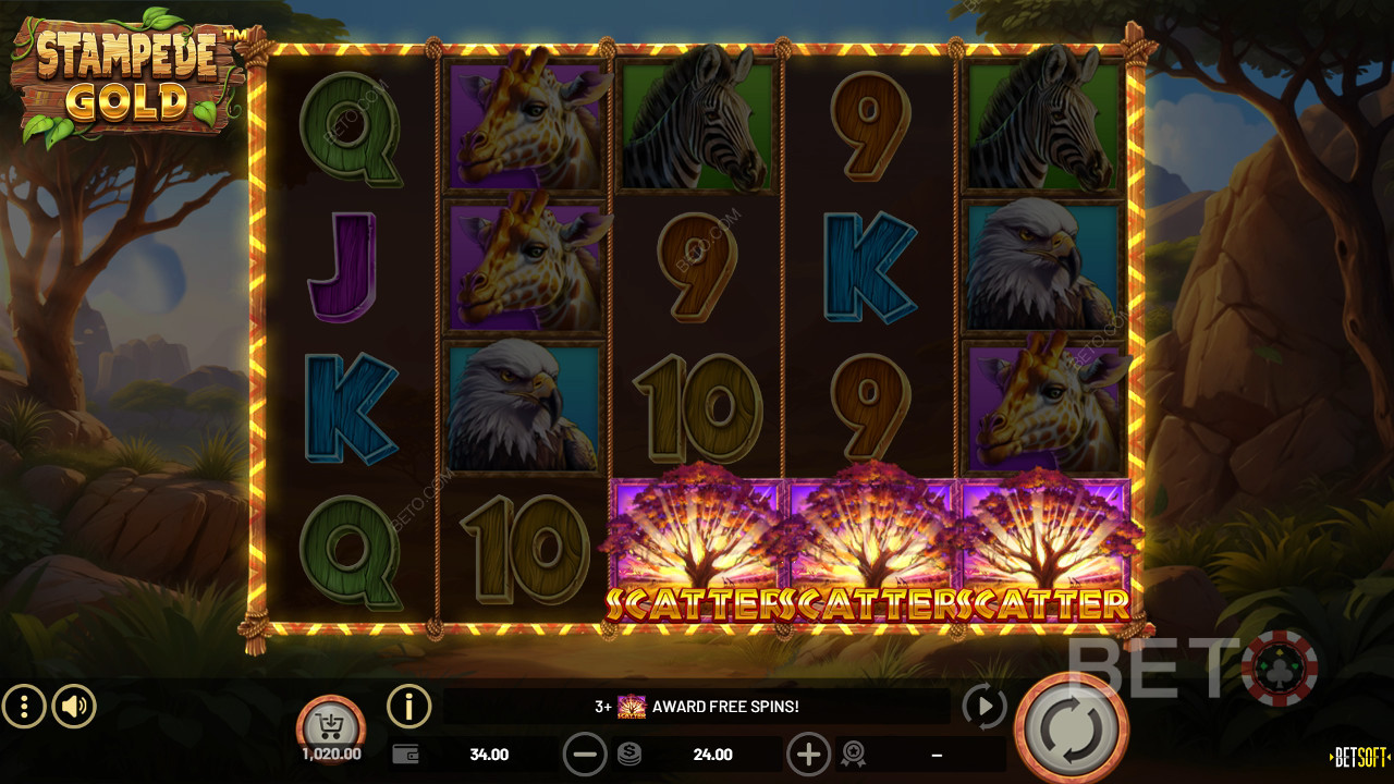 Stampede Gold Überprüfung durch BETO Slots