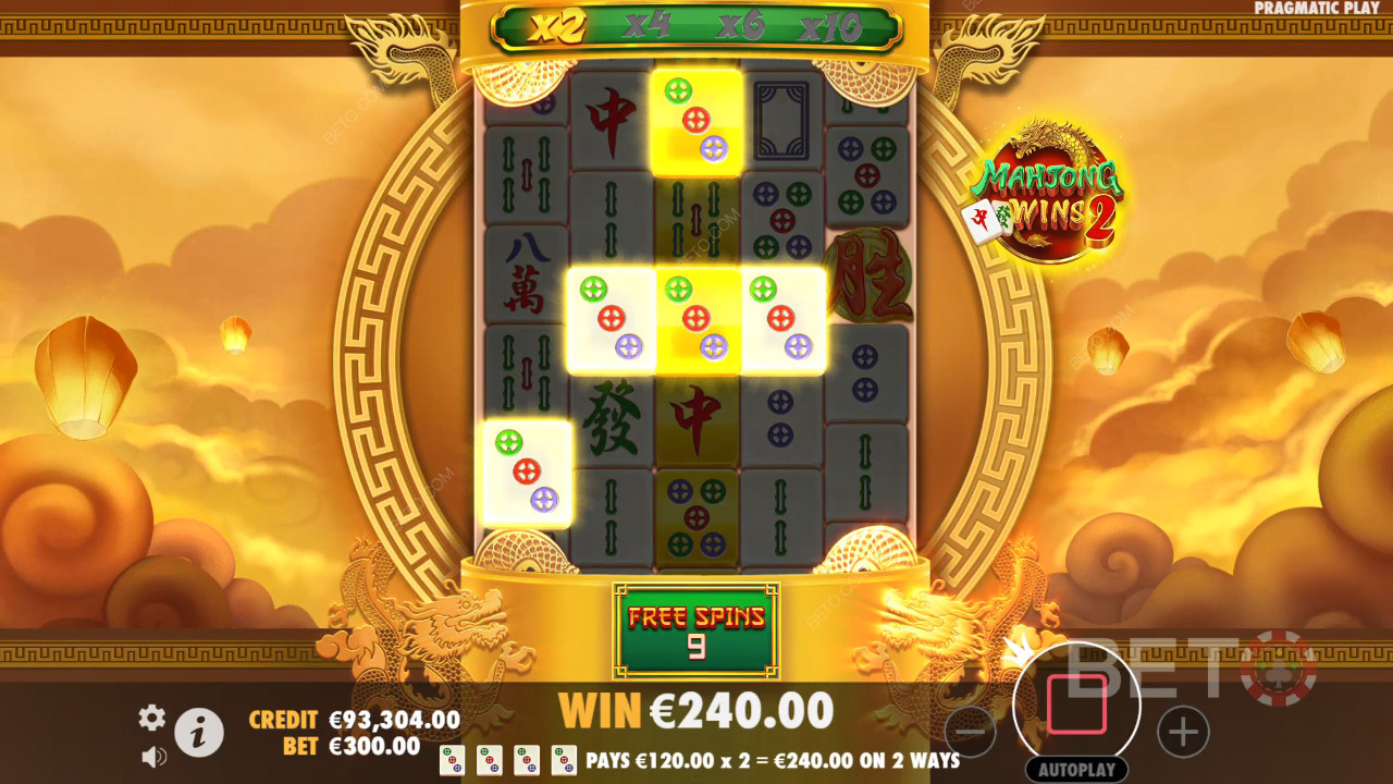 Bonusfunktionen in Mahjong Wins 2 erklärt von Pragmatic Play