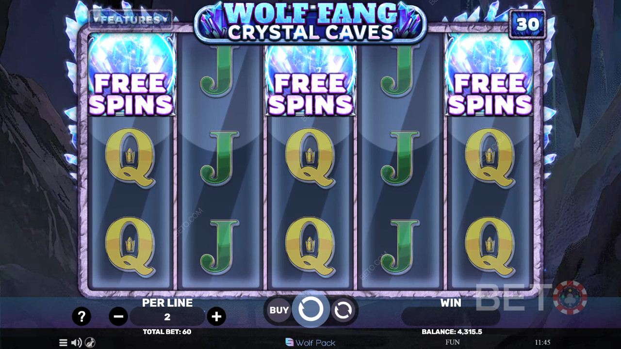Wolf Fang - Crystal Caves Kostenlos Spielen