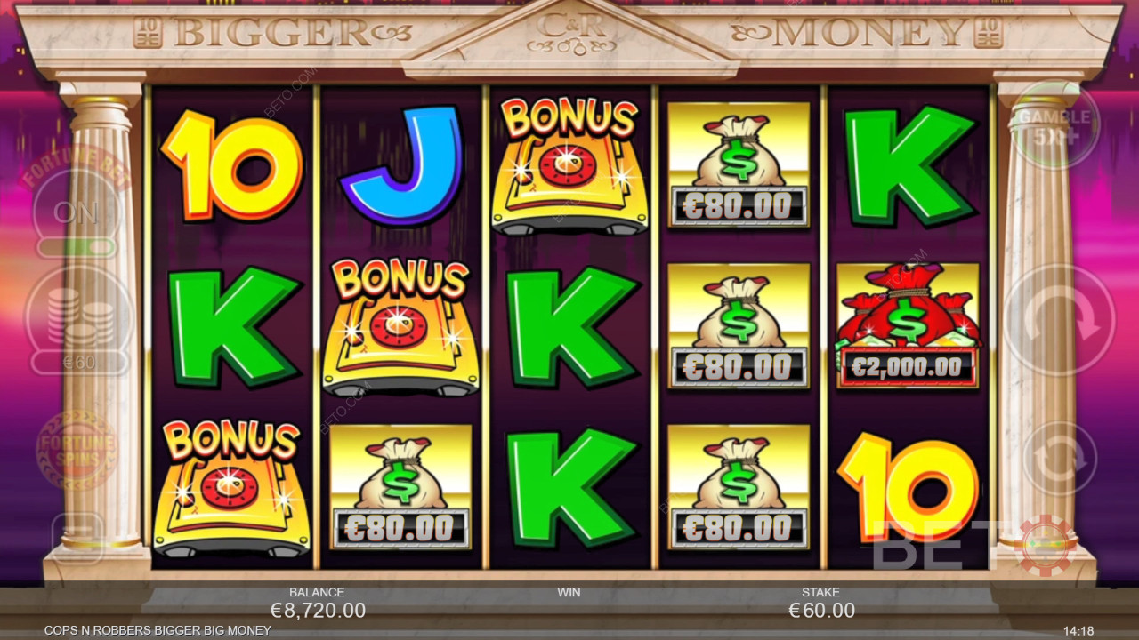Cops 'n' Robbers Bigger Big Money Kostenlos Spielen