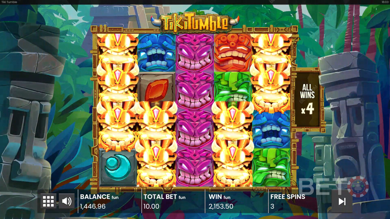 Tiki Tumble Überprüfung durch BETO Slots