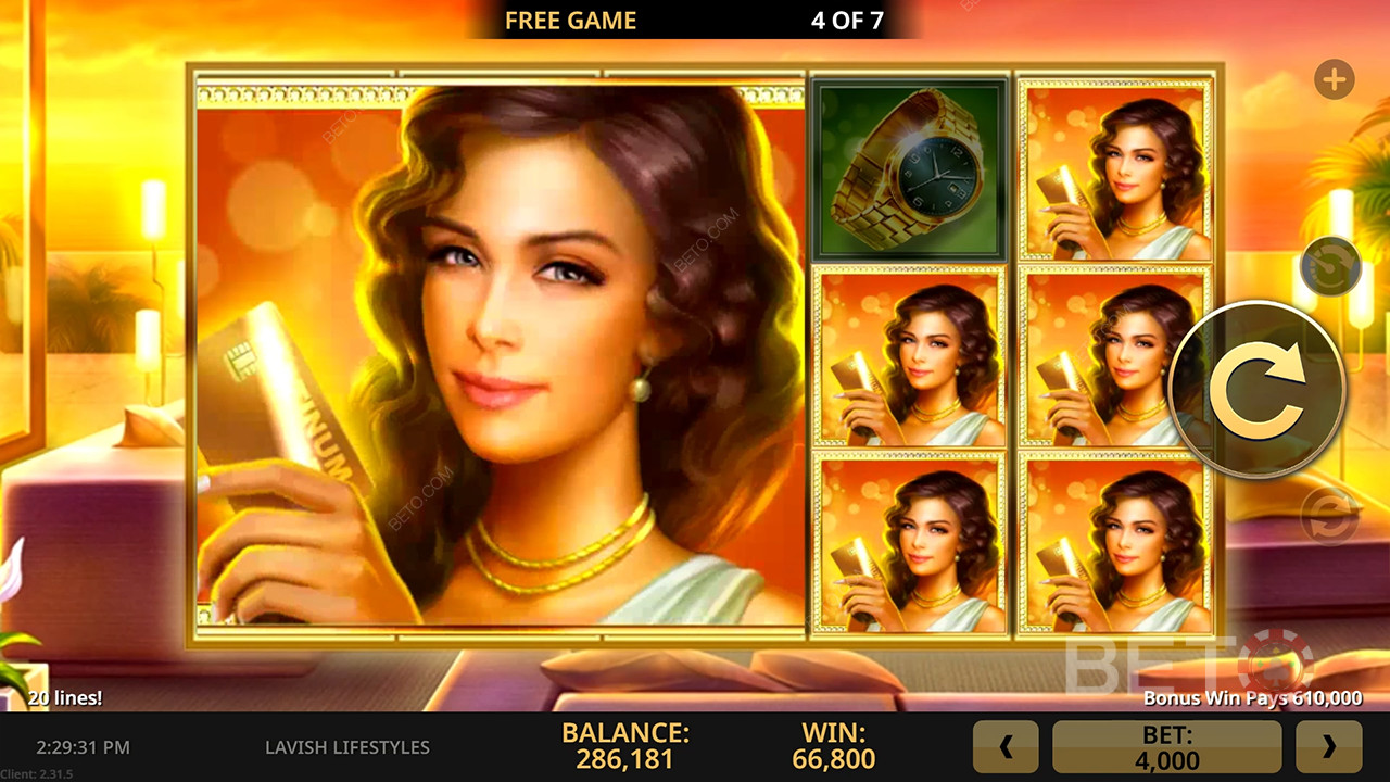 Lavish Lifestyles Überprüfung durch BETO Slots