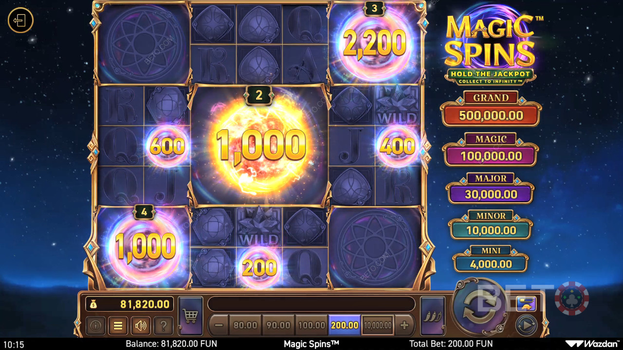Magic Spins Überprüfung durch BETO Slots