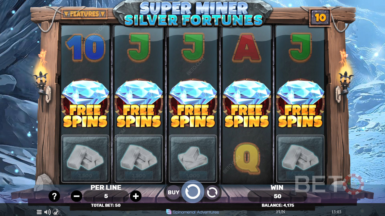Super Miner Silver Fortunes Überprüfung durch BETO Slots