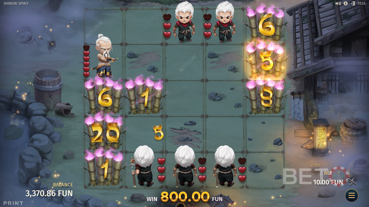 Shinobi Spirit Überprüfung durch BETO Slots