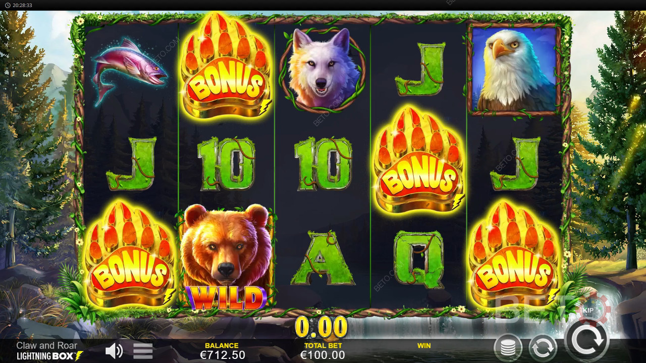 Klaue und Brüllen Testbericht von BETO Slots