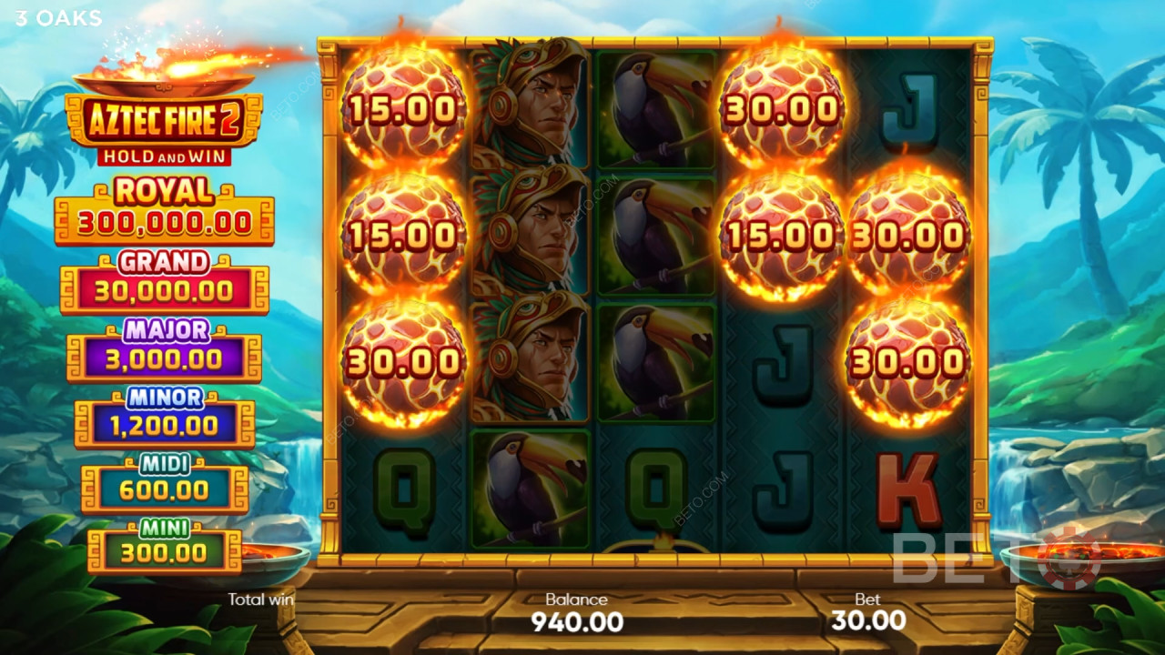 Aztec Fire 2 Überprüfung durch BETO Slots