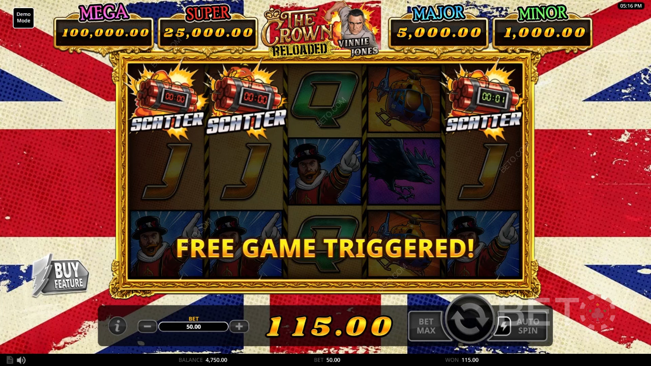 The Crown Reloaded Überprüfung durch BETO Slots