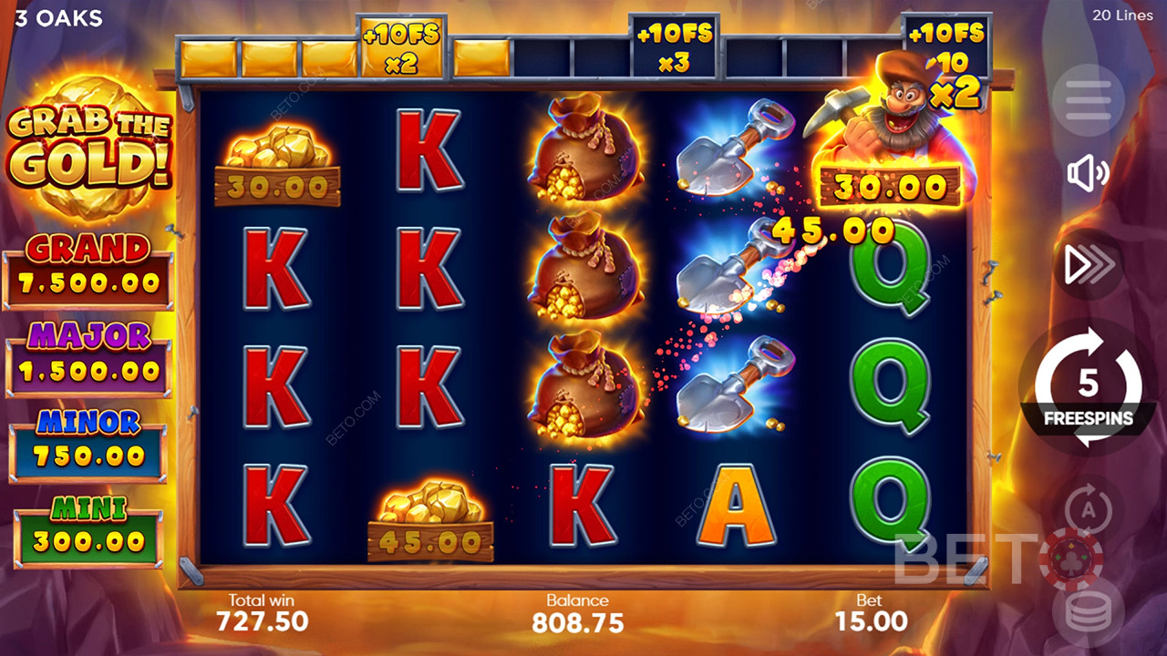 Schnapp dir das Gold! Überprüfung durch BETO Slots