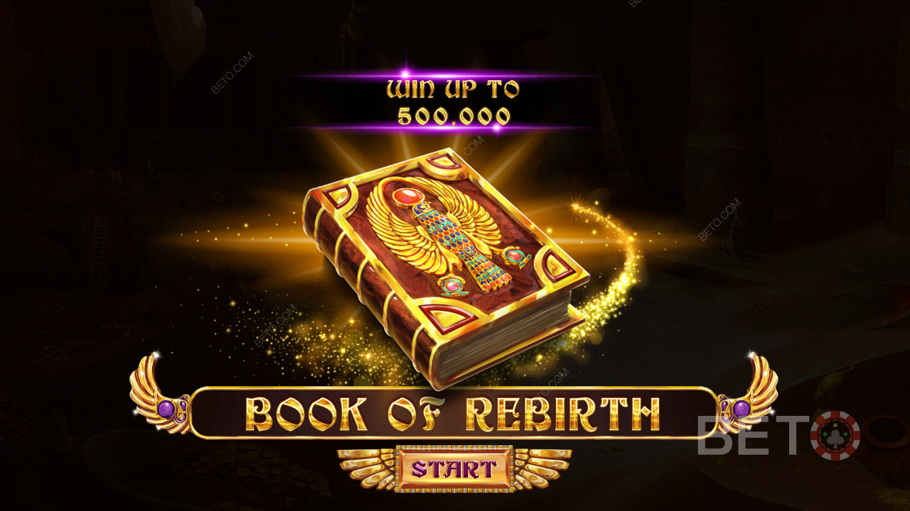 Ladebildschirm von Book Of Rebirth