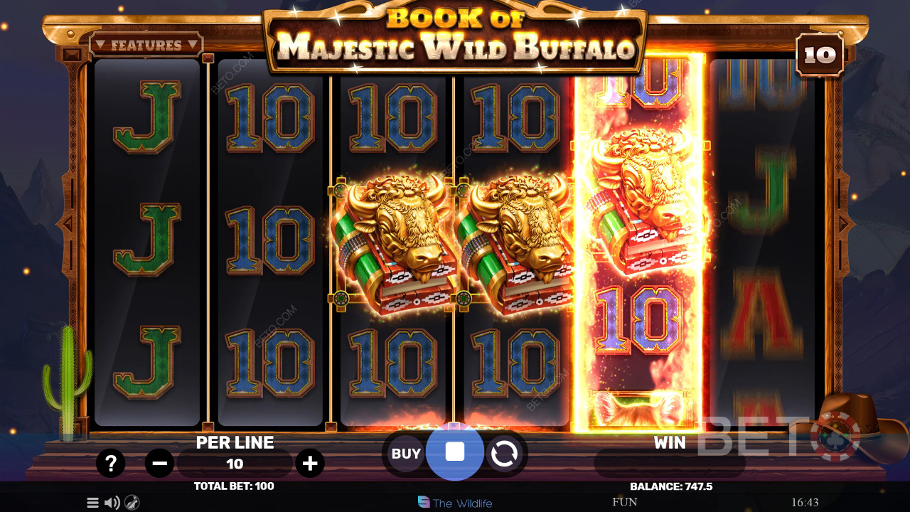 Book of Majestic Wild Buffalo Kostenlos Spielen