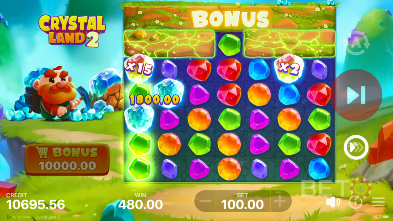 Crystal Land 2 Überprüfung durch BETO Slots