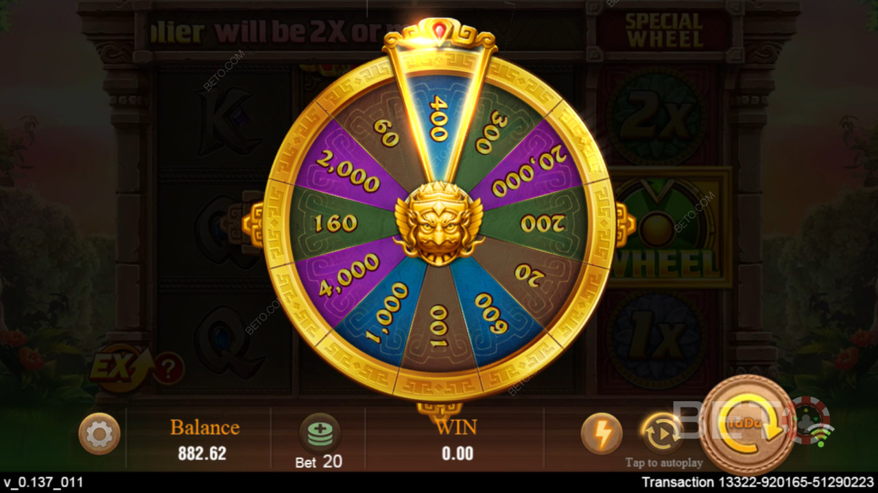 Erklärte Bonusfunktionen in Fortune Gems 2 von TaDa Gaming