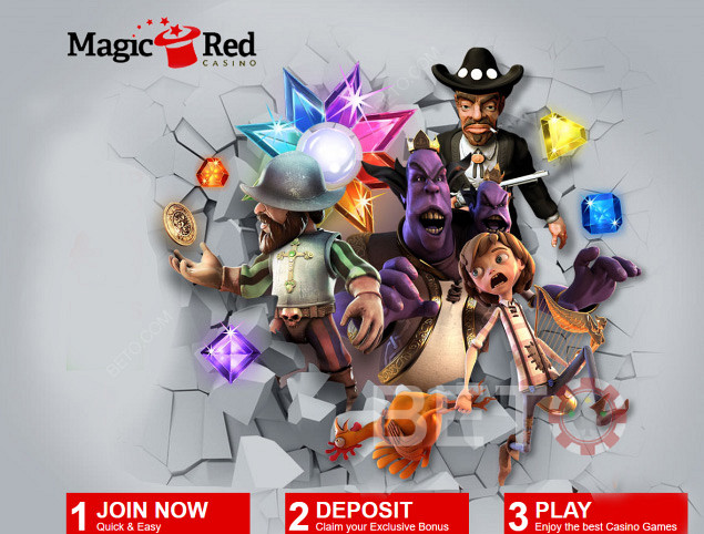 Magic Red Casino - Spaß und Unterhaltung im Online-Casino