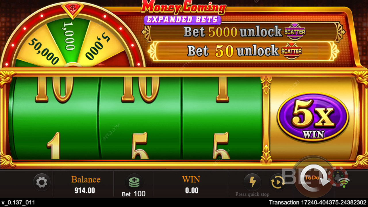 Thema und Design: Opulenter Casino-Glamour