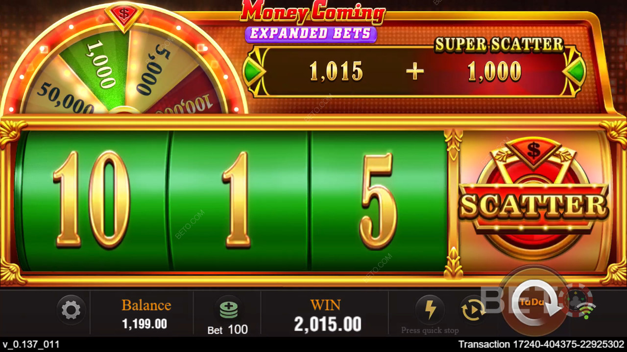Money Coming Expanded Bets Überprüfung durch BETO Slots