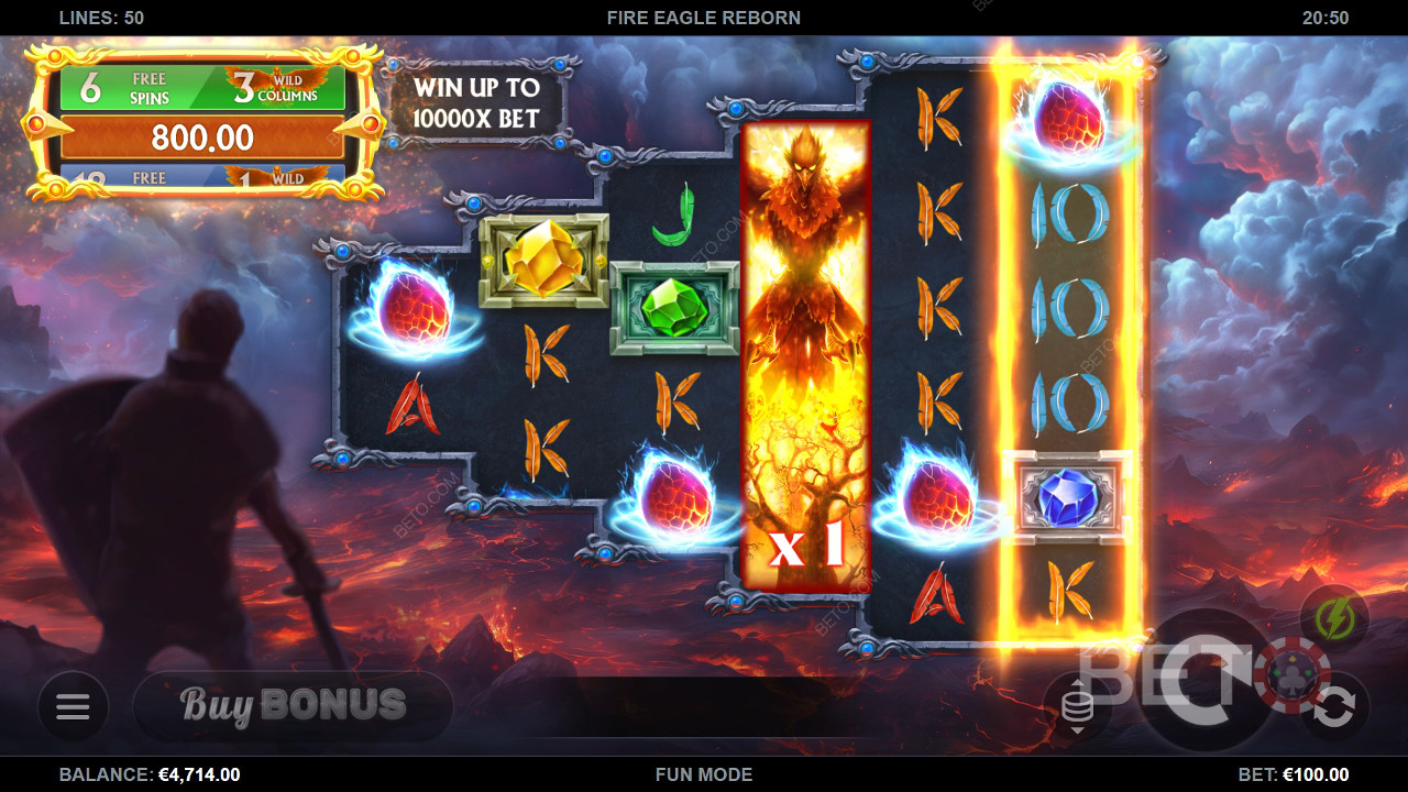 Fire Eagle Reborn Überprüfung durch BETO Slots