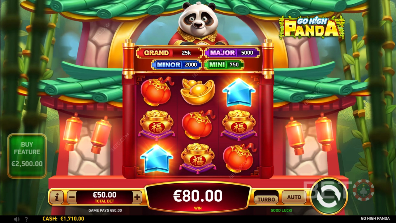 Go High Panda Überprüfung durch BETO Slots