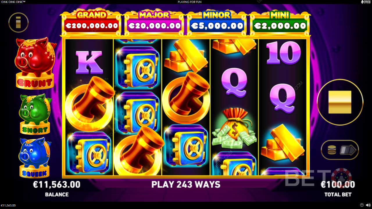 Oink Oink Oink Überprüfung durch BETO Slots