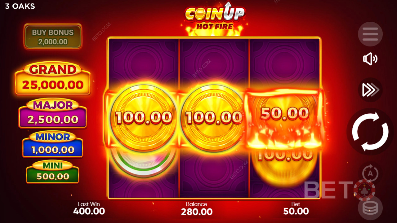 Coin Up: Hot Fire Überprüfung durch BETO Slots